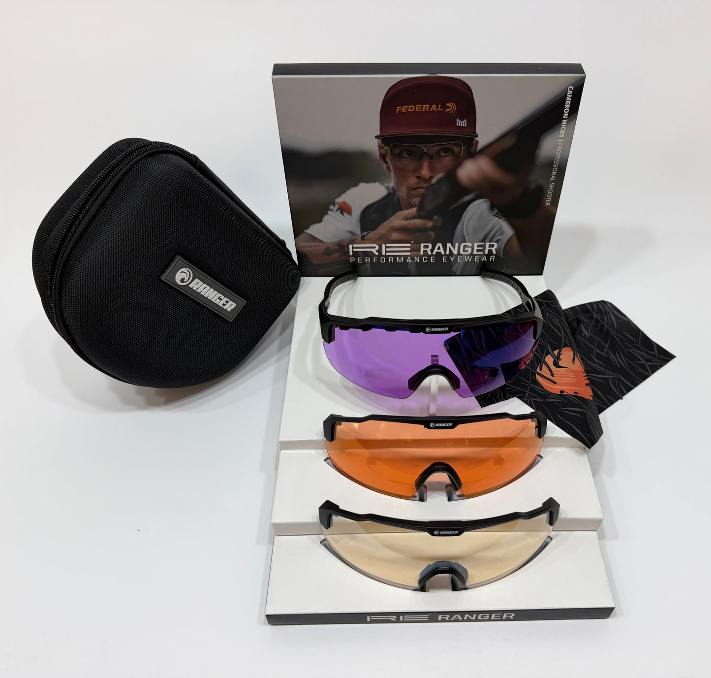 Ranger Supershot Black Frames 3 Lens Magnetic Kit