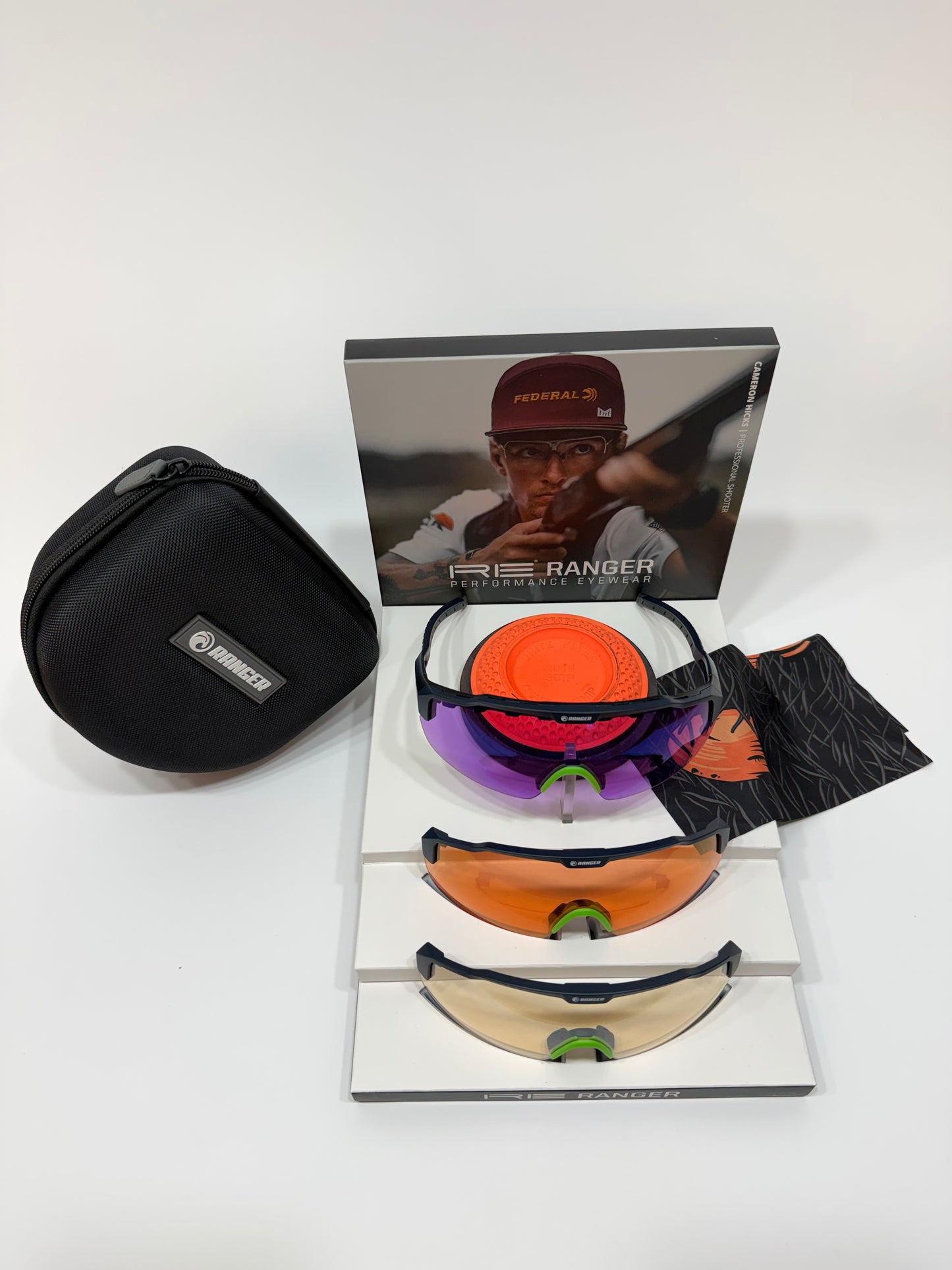 Ranger Supershot Navy Frames 3 Lens Magnetic Kit